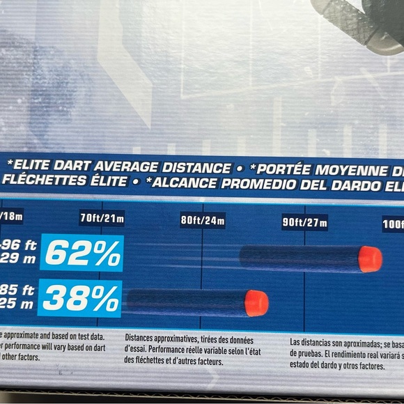 NEW IN BOX N-Strike Elite Nerf Guns with 12x Darts - Picture 6 of 9